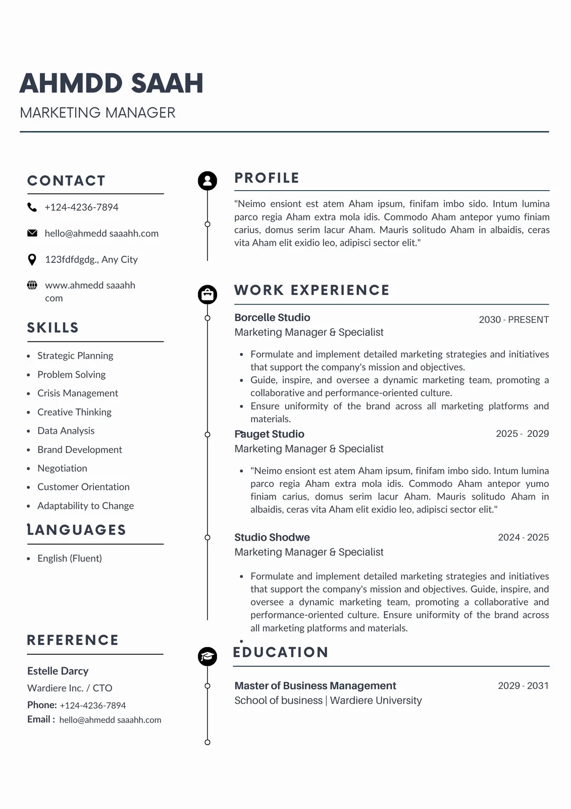 Page 2 Free Printable Resume Templates You Can Customize Canva