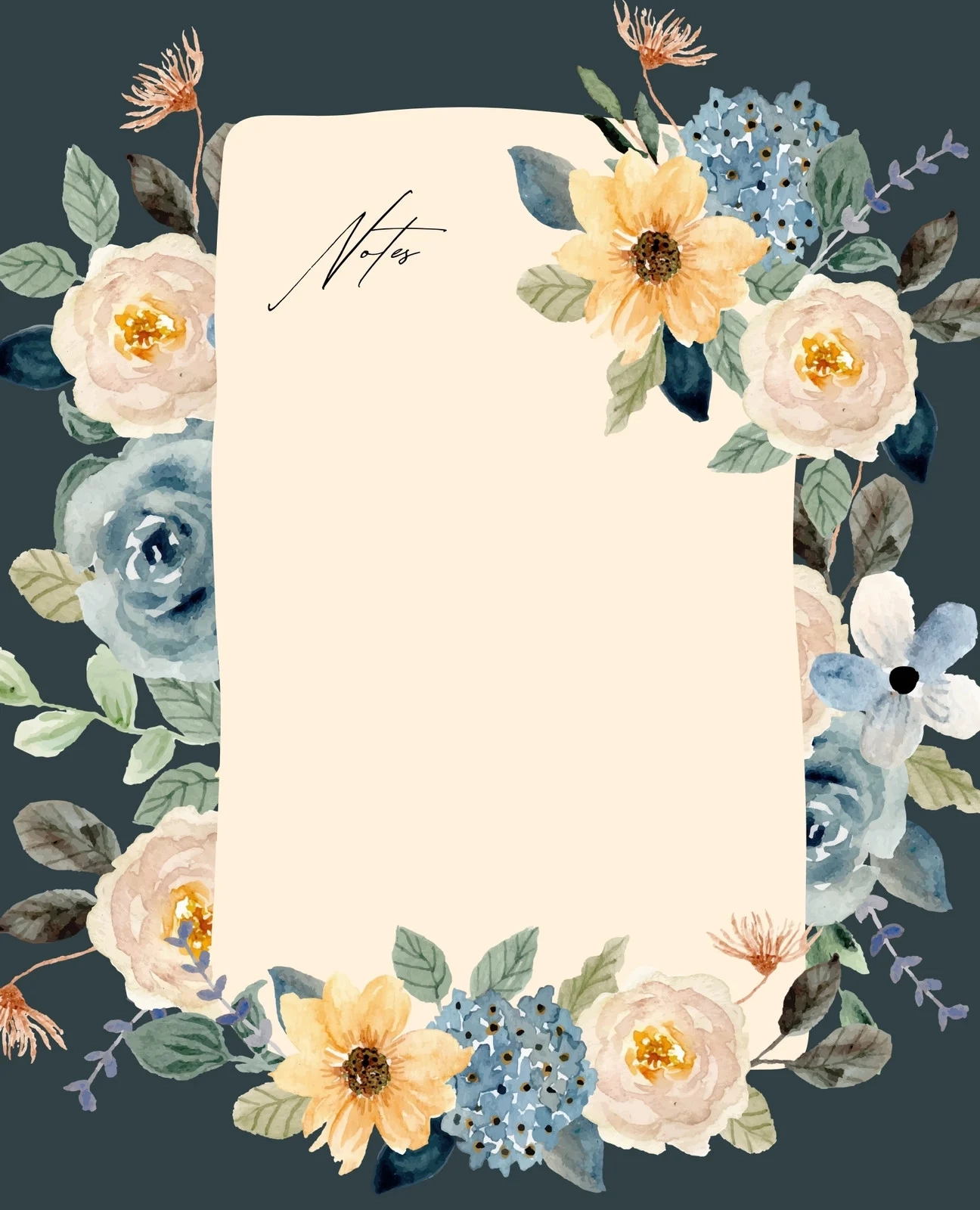 Free Printable Floral Designs
