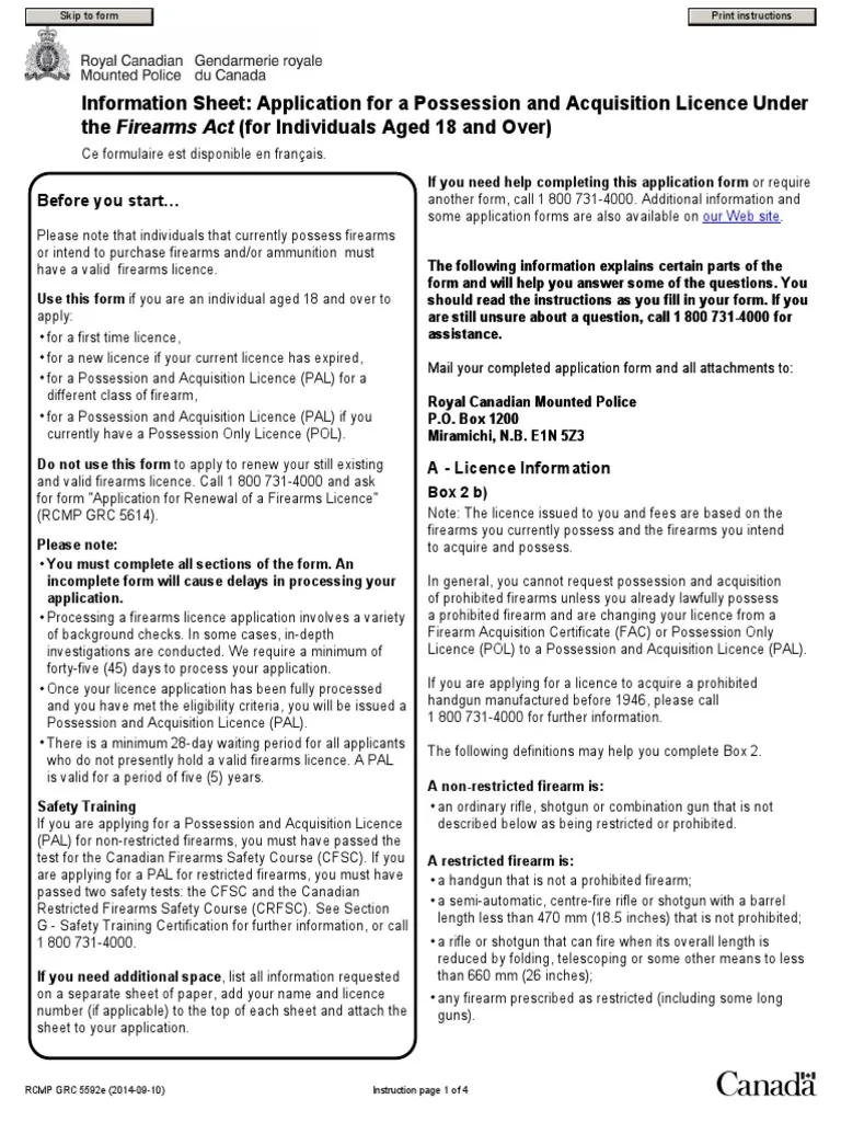 PAL Application 5592 Eng PDF PDF Government