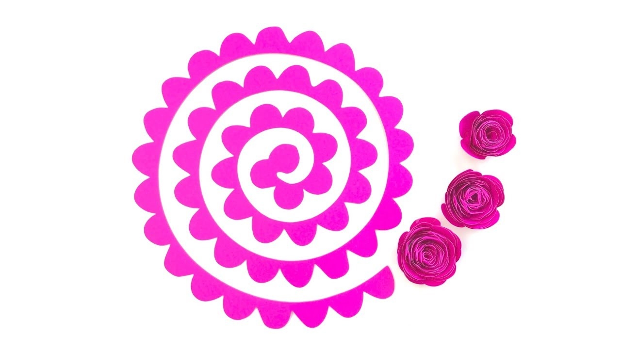 Paper Rose Template