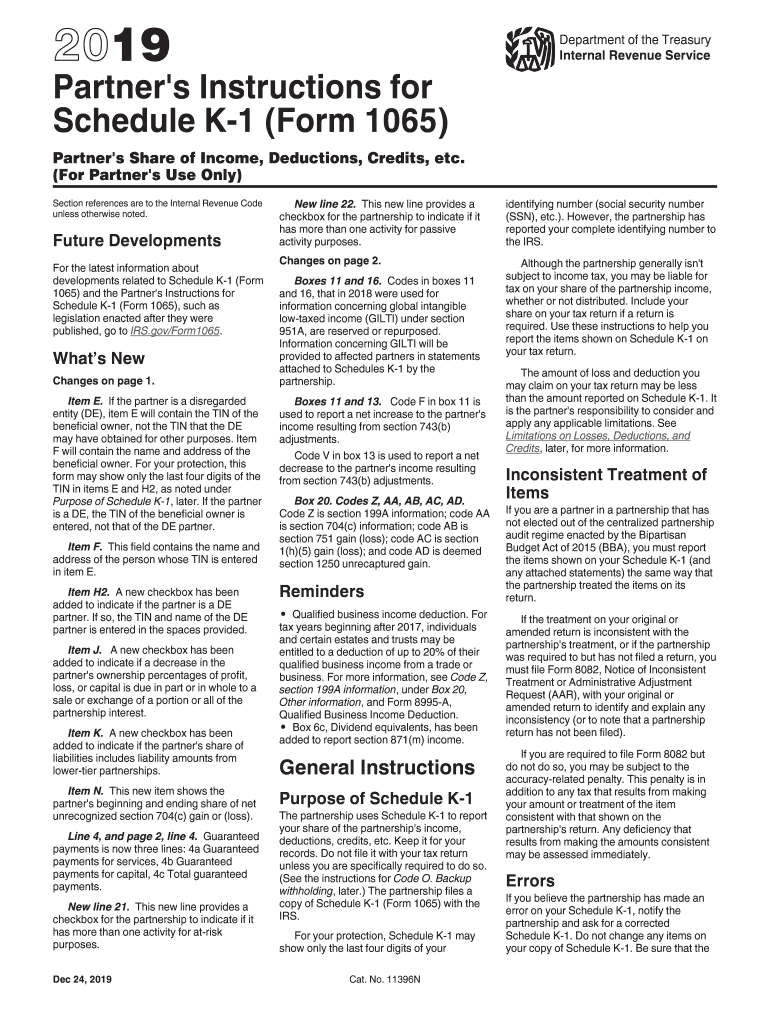 Partnership Tax Form K 1 Fill Out amp Sign Online DocHub