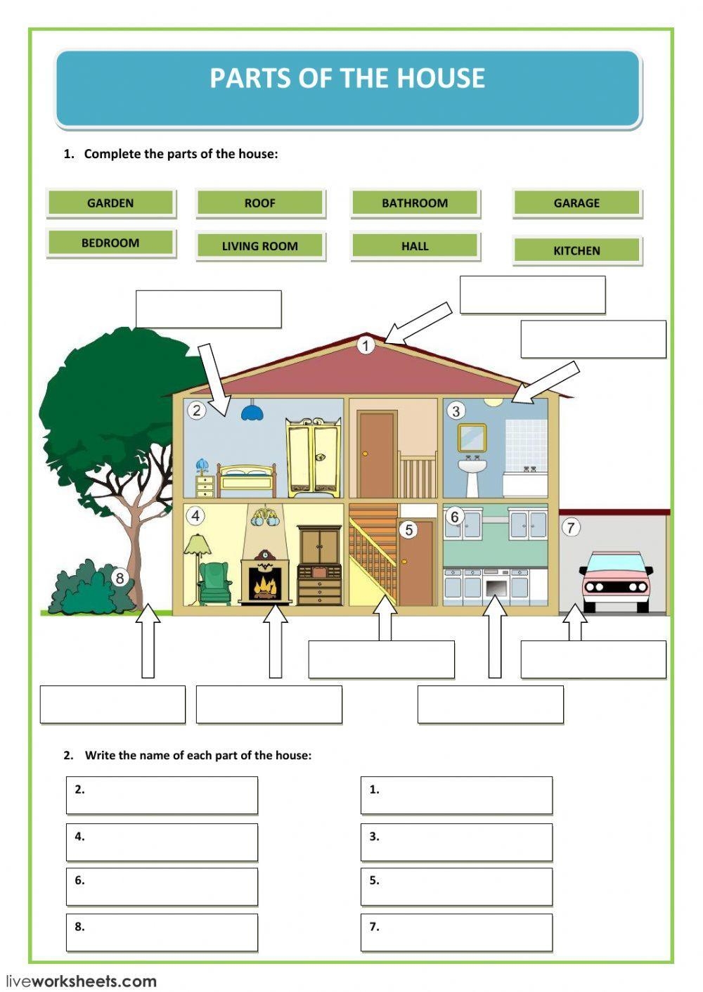 Parts Of The Ho Free Interactive Worksheets 45778
