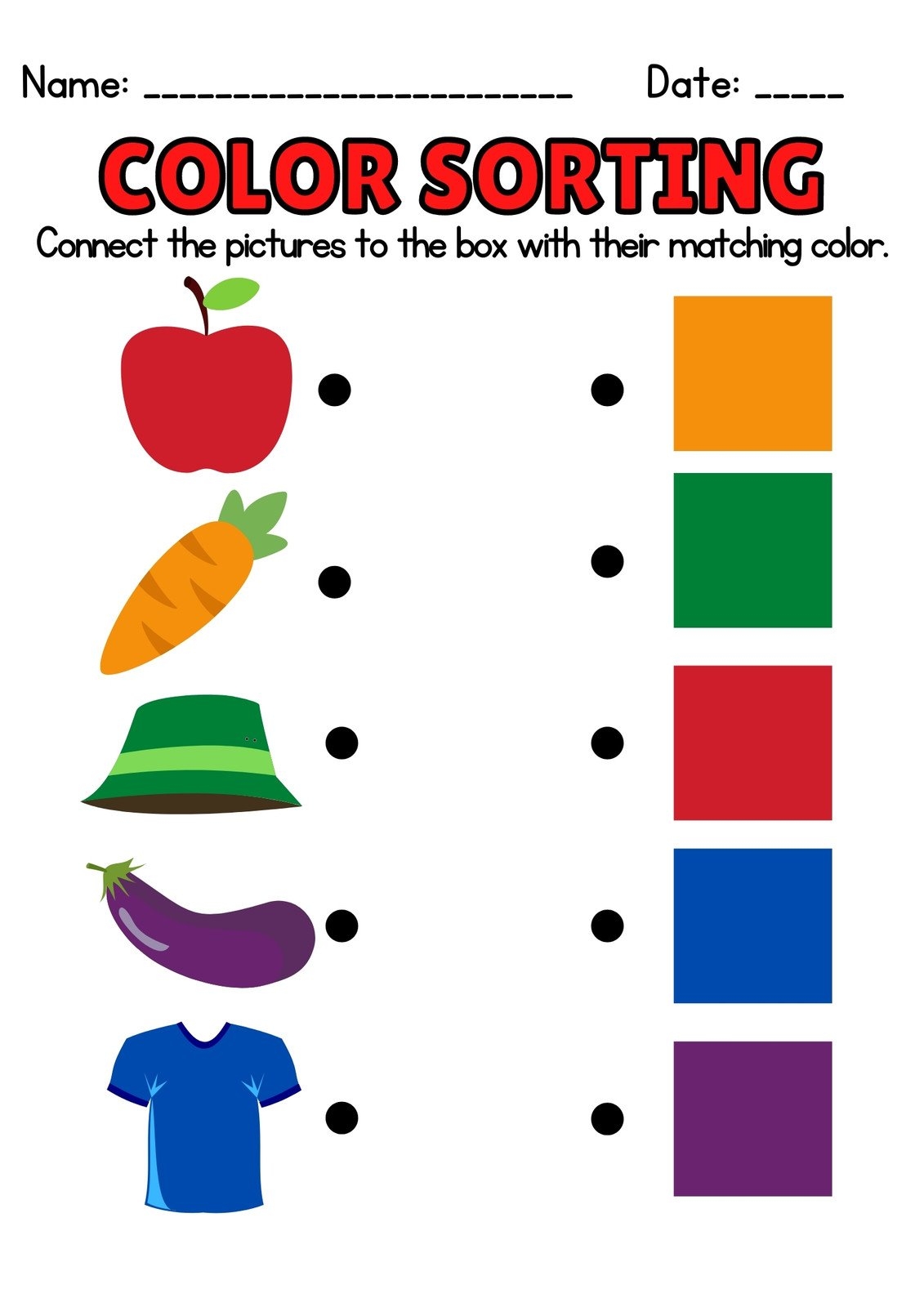 Printable For Kindergarten Worksheets