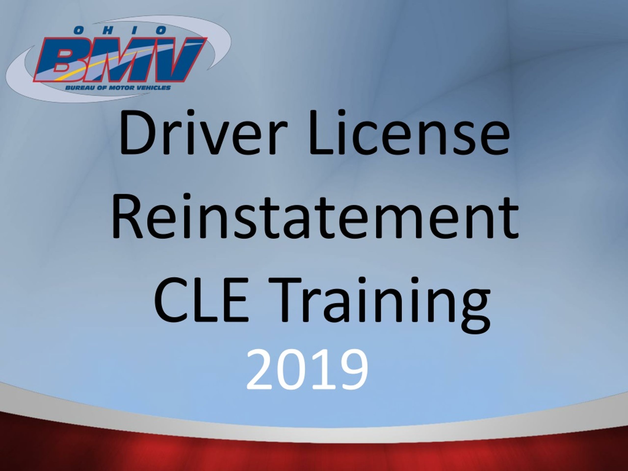 PPT Driver License Reinstatement CLE Training PowerPoint 