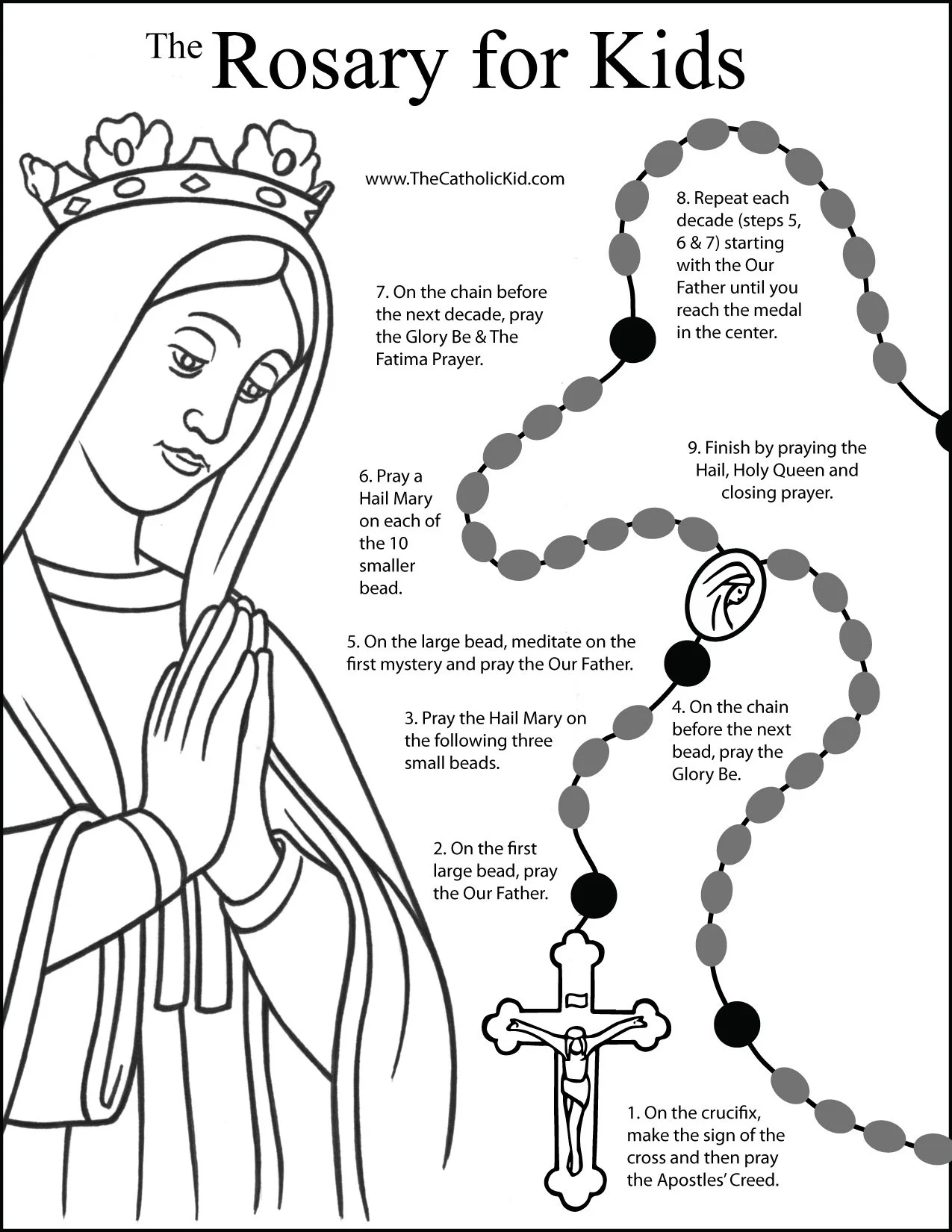 Free Printable Rosary Downloads
