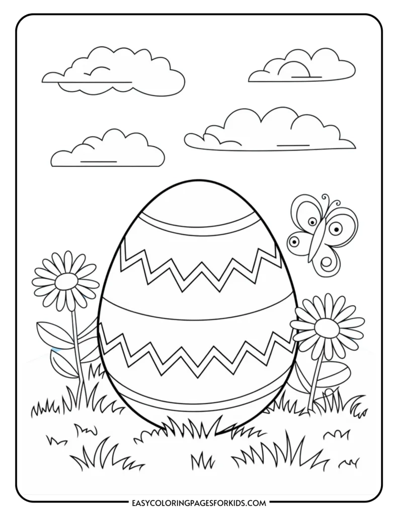 Free Printable Easter Egg Template