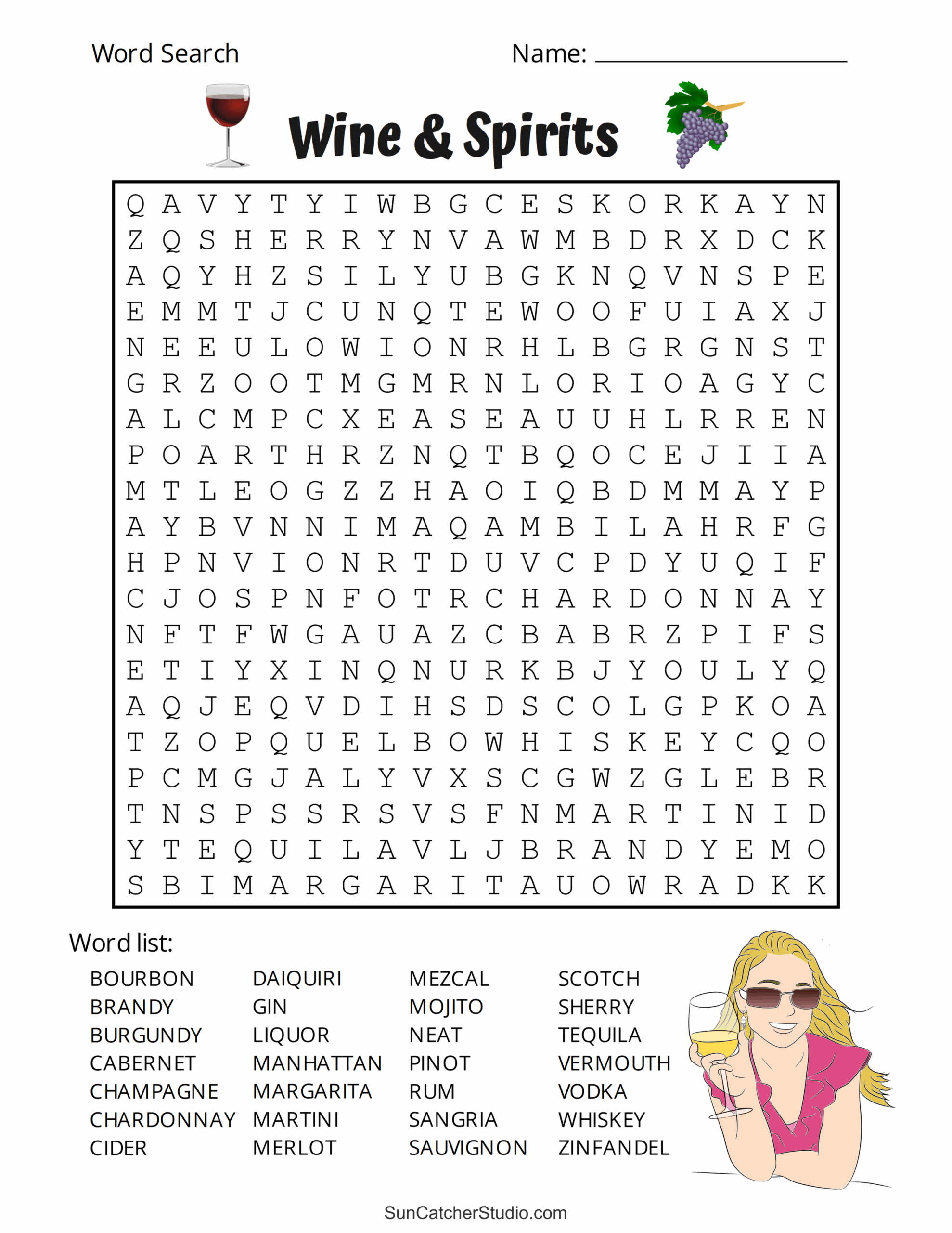 Printable Puzzles For Adults Free