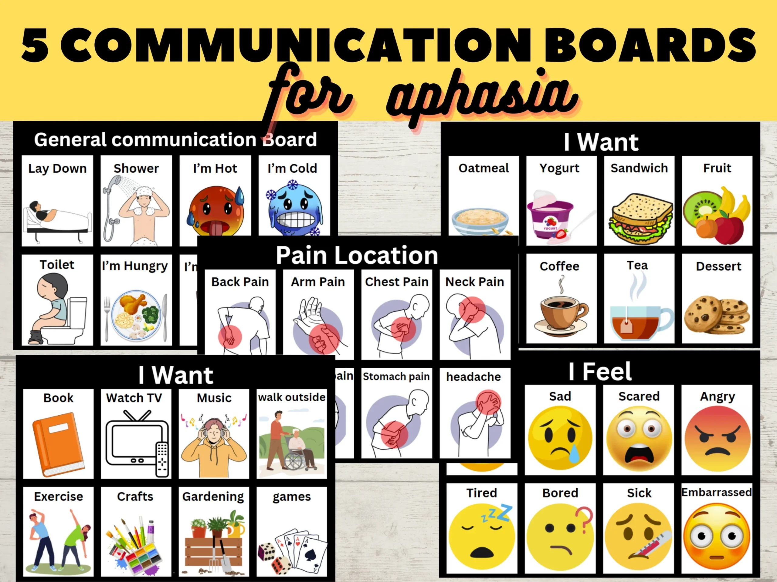 Stroke Aphasia Free Printable Worksheets