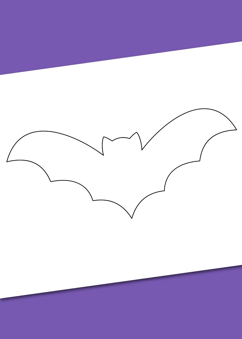 Bat Template Printable