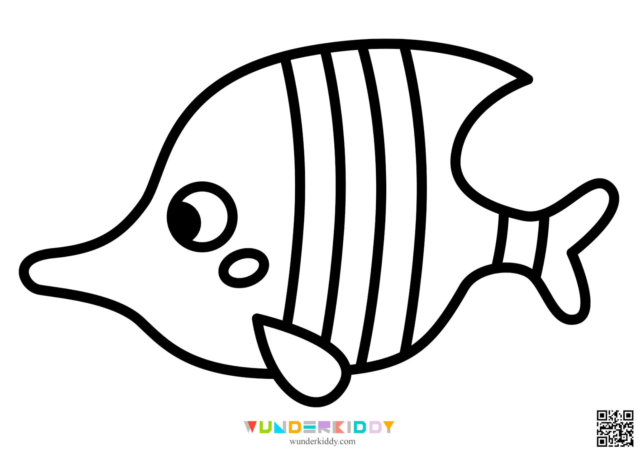 Full Page Fish Template Printable
