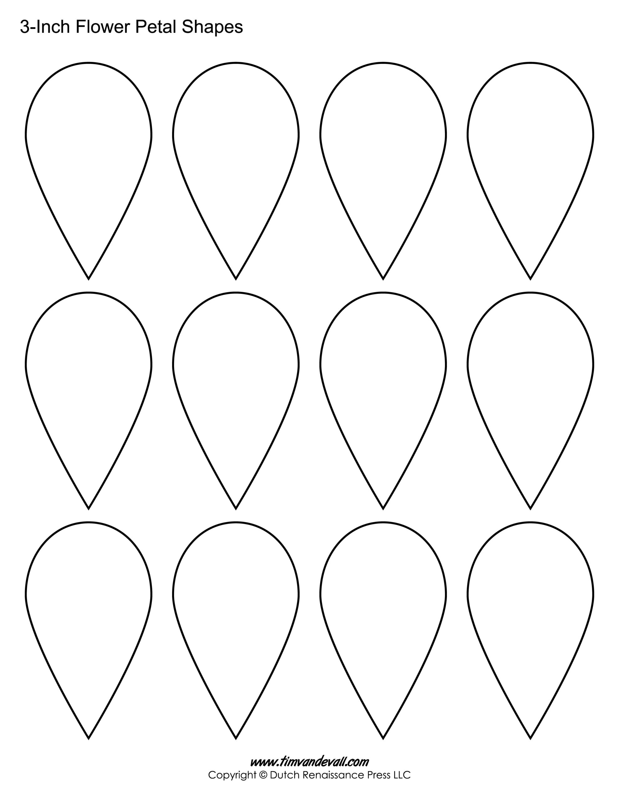Free Printable Templates Of Flowers