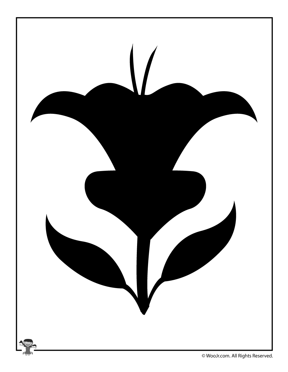 Printable Flower Stencils amp Templates Woo Jr Kids Activities 