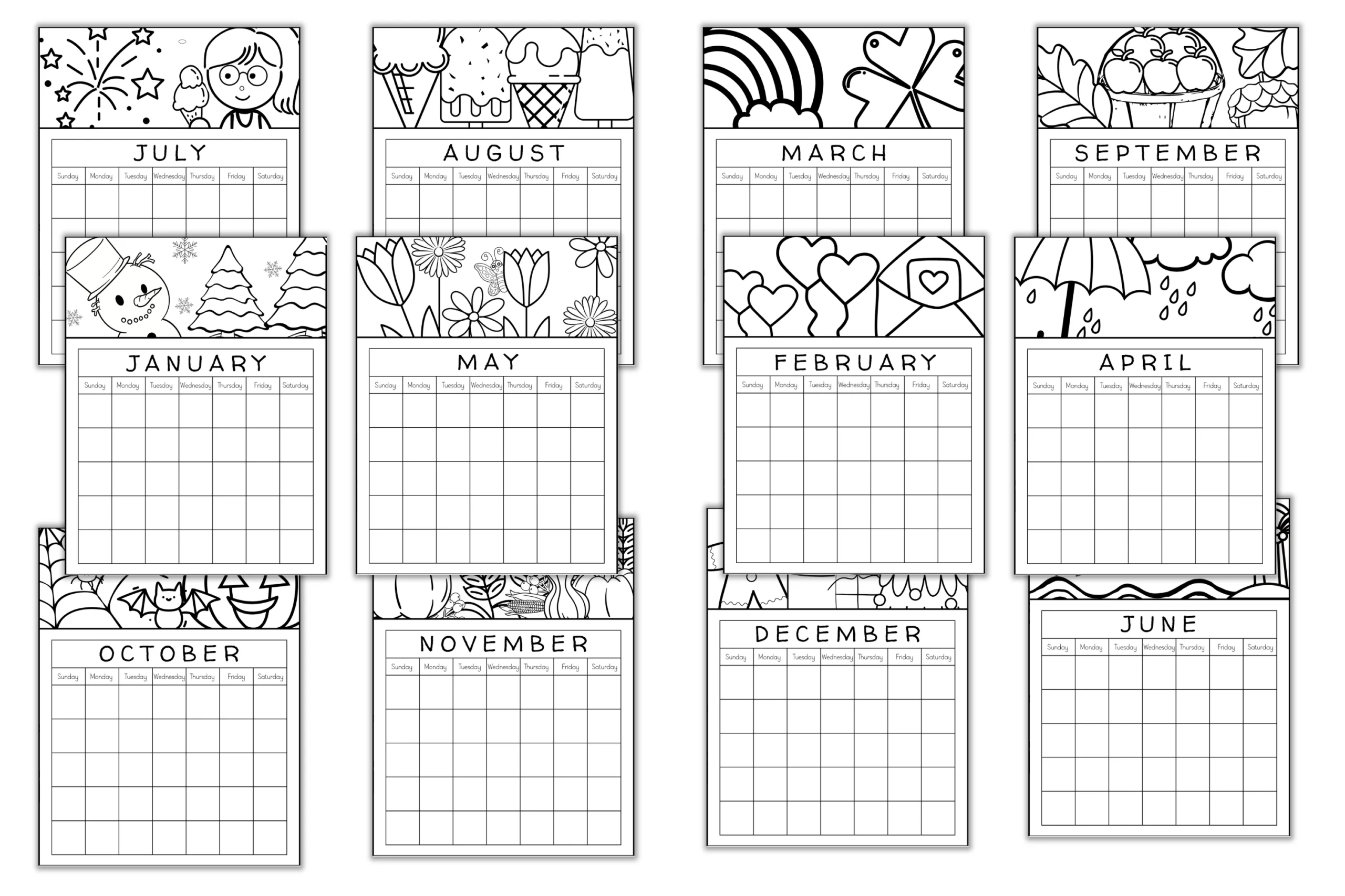 Printable Calendars For Free