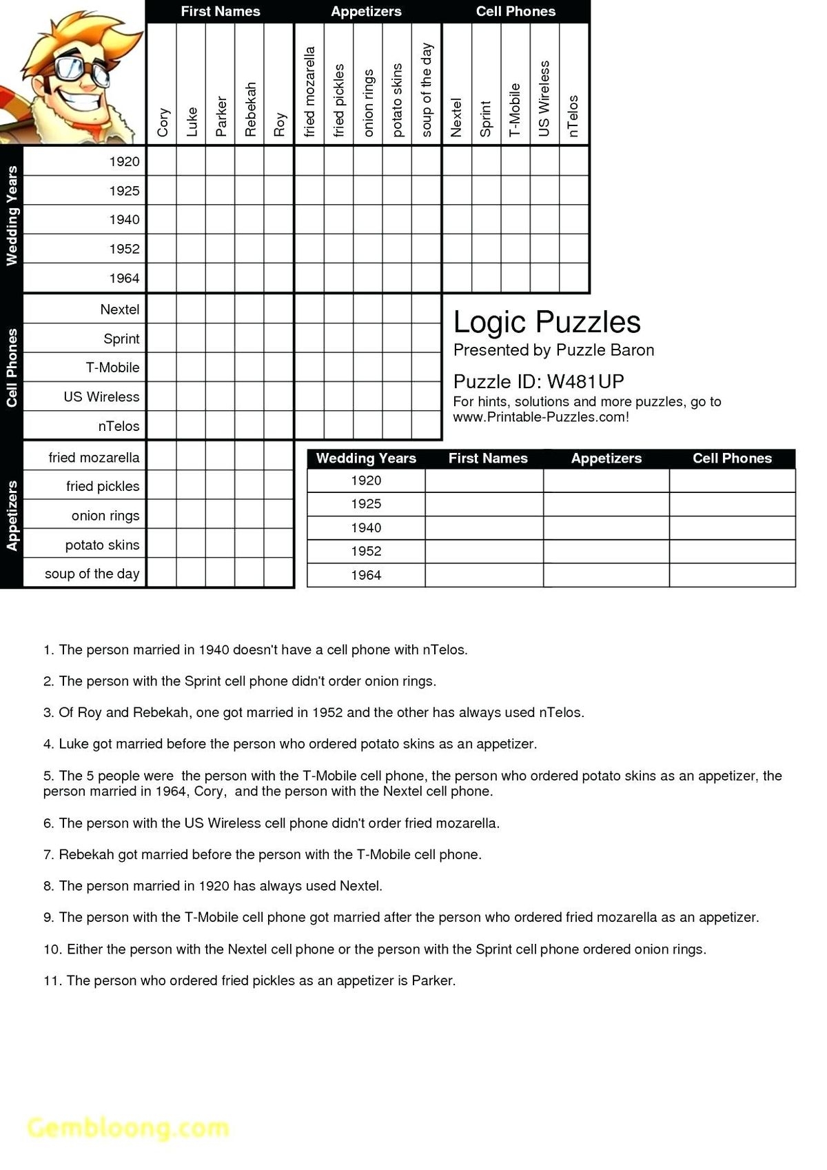 Printable Puzzles Baron Printable Puzzles Baron