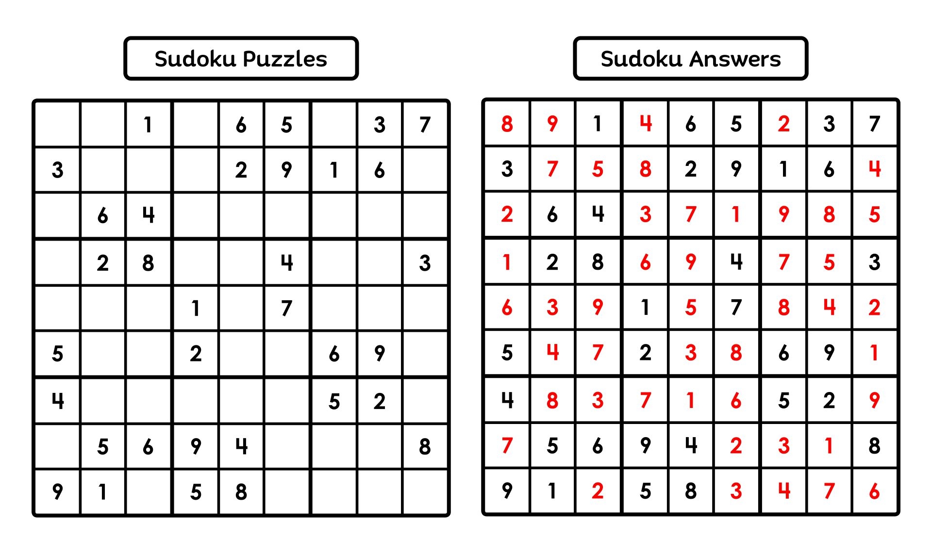 Printable Sudoku 100 Puzzles From Easy To Hard World Of 