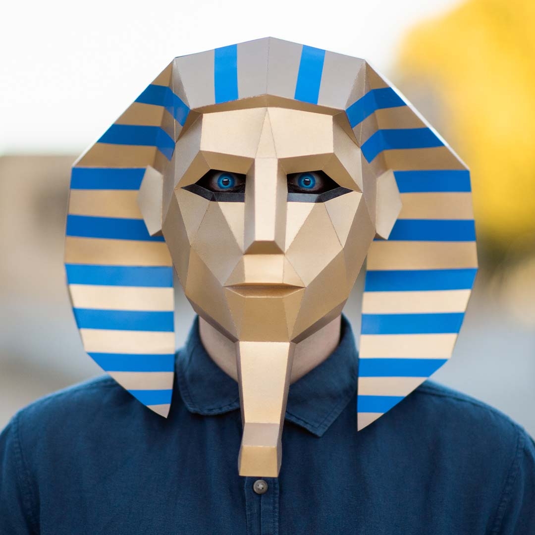  Printable Templates Of 3D Paper Masks