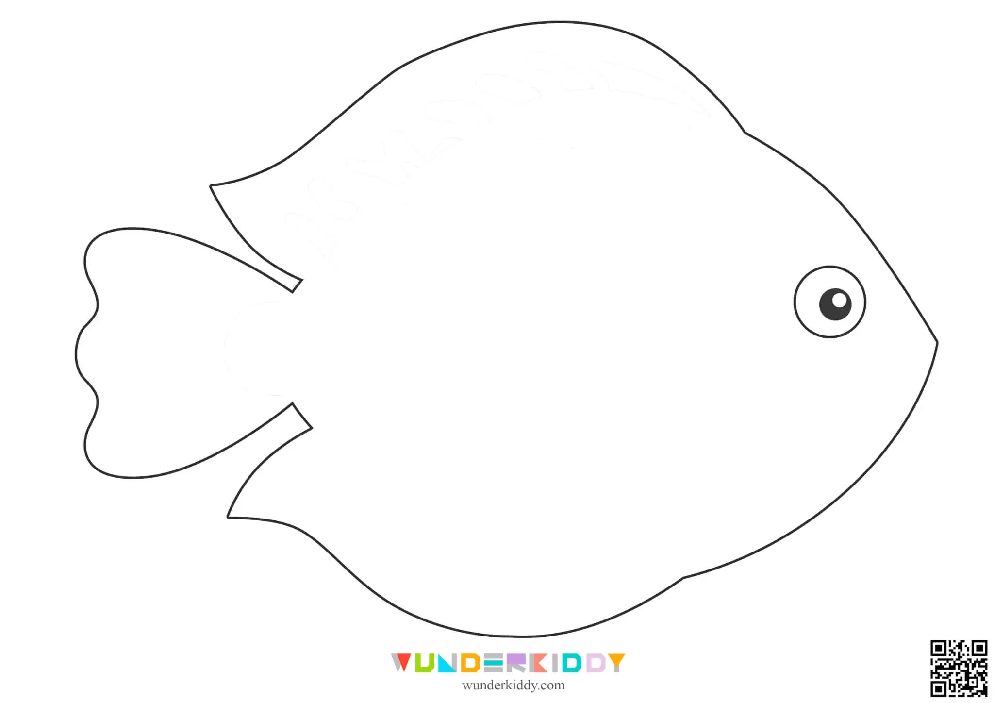 Fish Printable Template