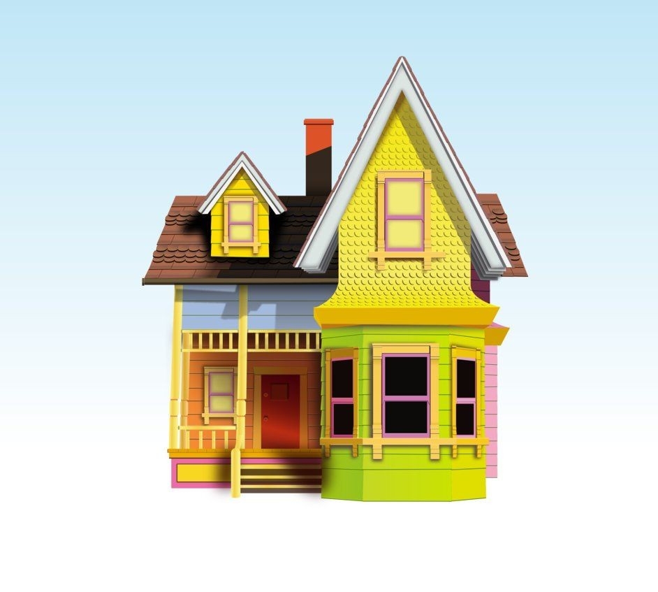 Printable Up House Papercraft Printable Papercrafts Printable 