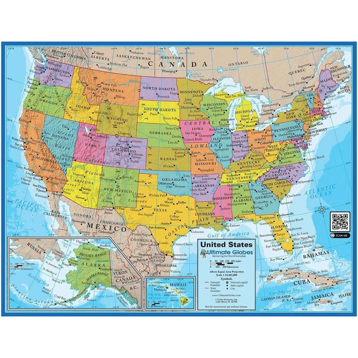 Us Regions Map Printable