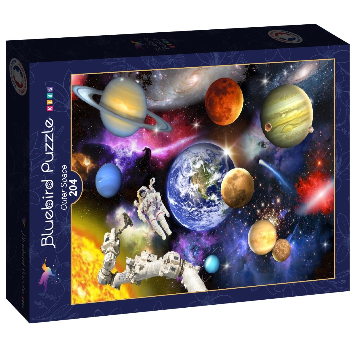 Puzzle Outer Space Bluebird Puzzle F 90080 204 Teile Exklusive 