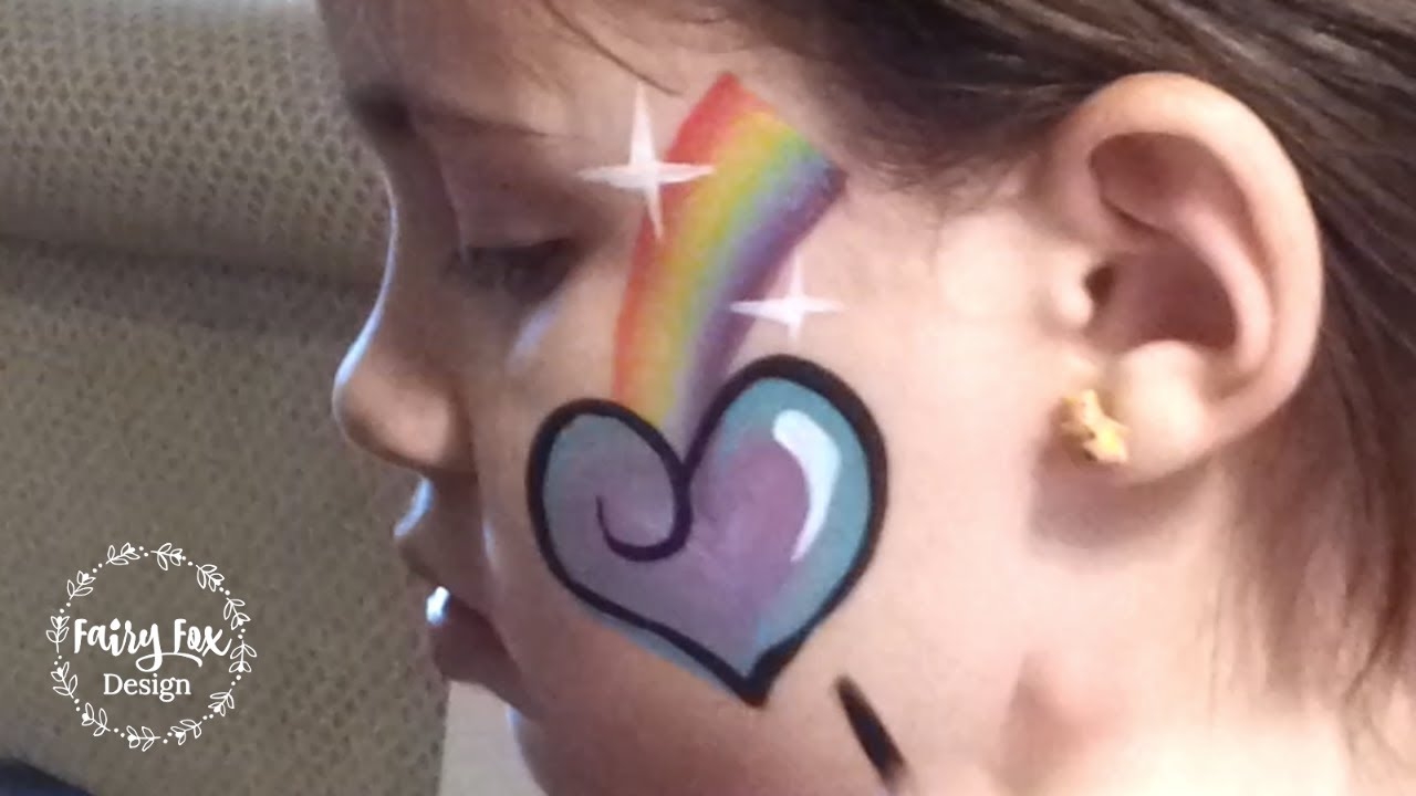 Cheek Face Painting Ideas