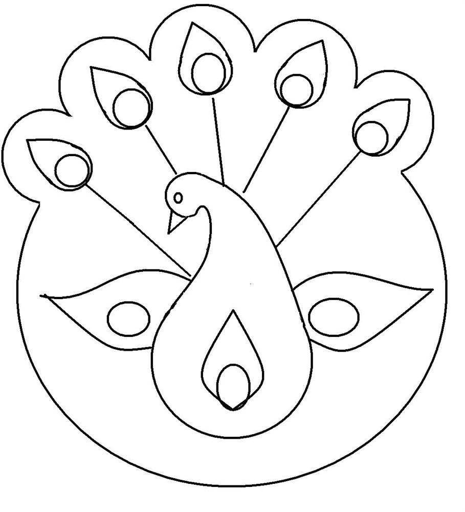 Rangoli Designs Printable