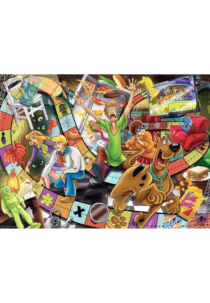 Ravensburger SCOOBY DOO HAUNTED GAME Puzzle Multi Coloured 