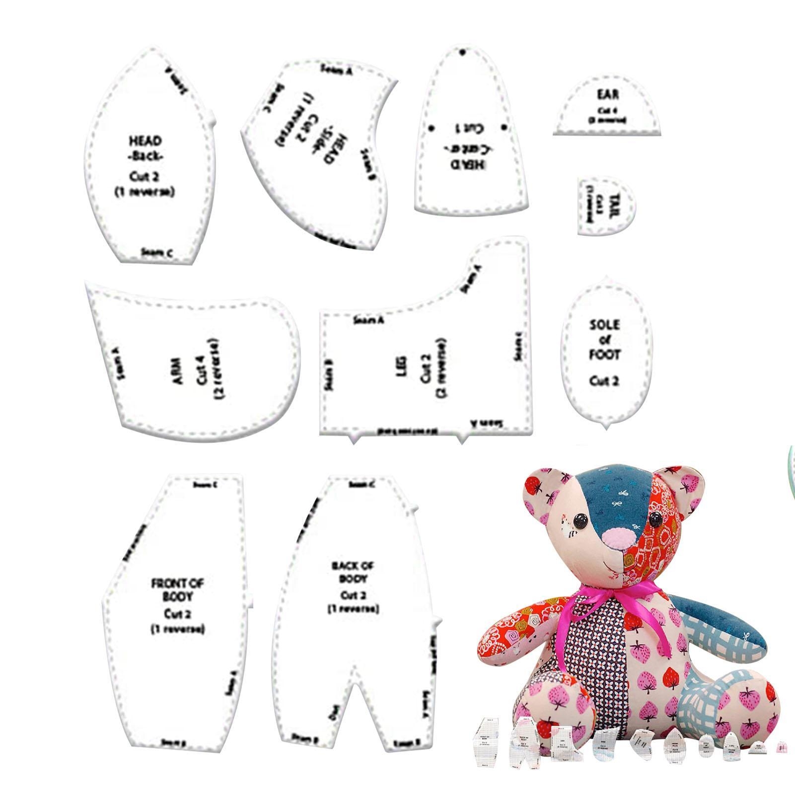 Teddy Bear Printable Template