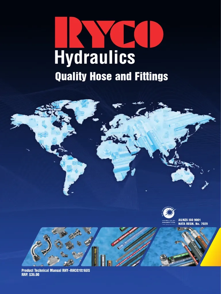 RYCO Hydraulics Product Technical Manual RHY RHC0707AUS PDF 
