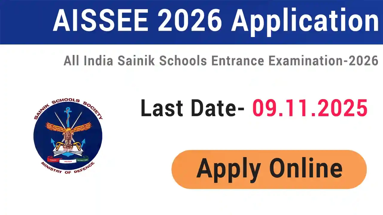 Sainik School Admission Form 2026-27