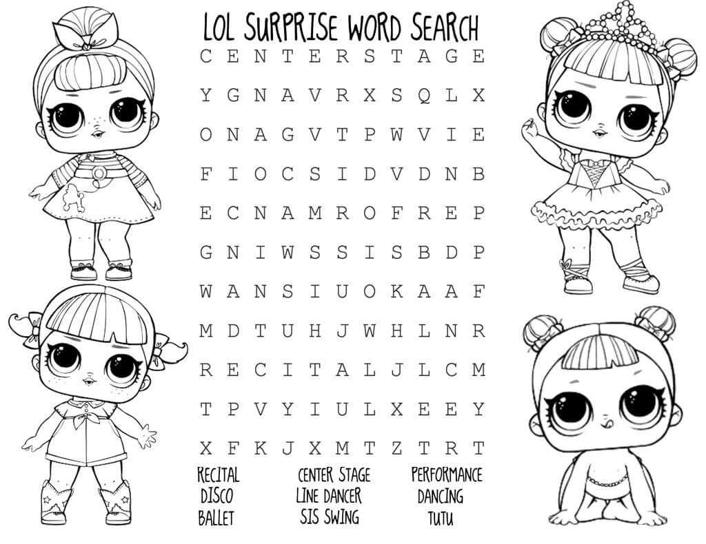 Sale Lol Doll Word Search Hotsell Black Friday