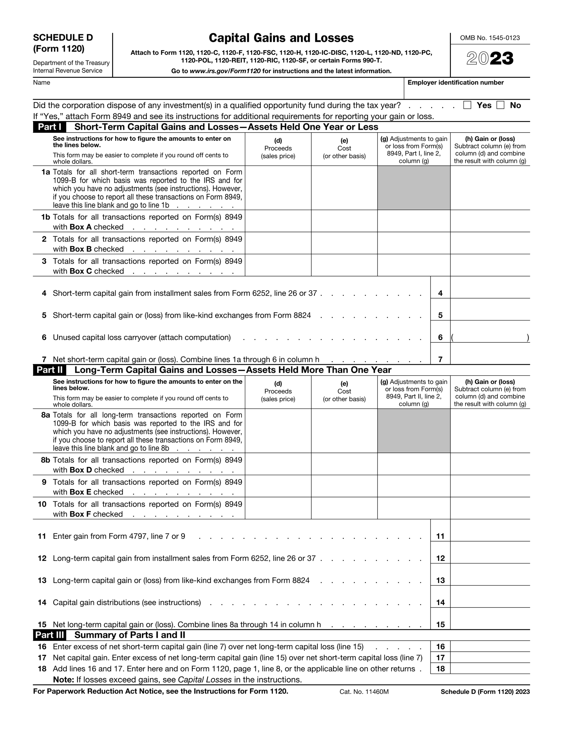 When Is Tax Form 1120-H Due