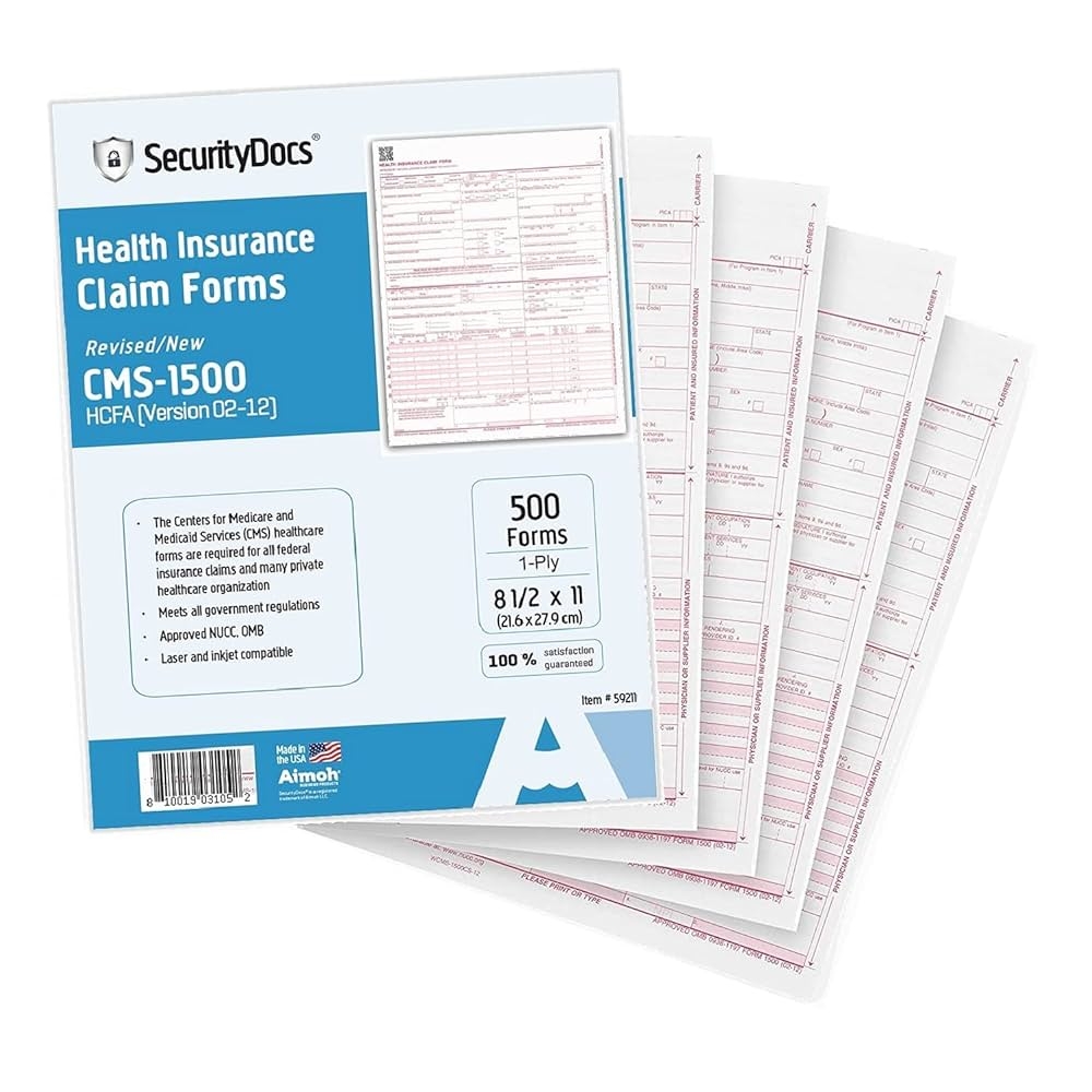 Omb 0938 1197 Form 1500 02-12