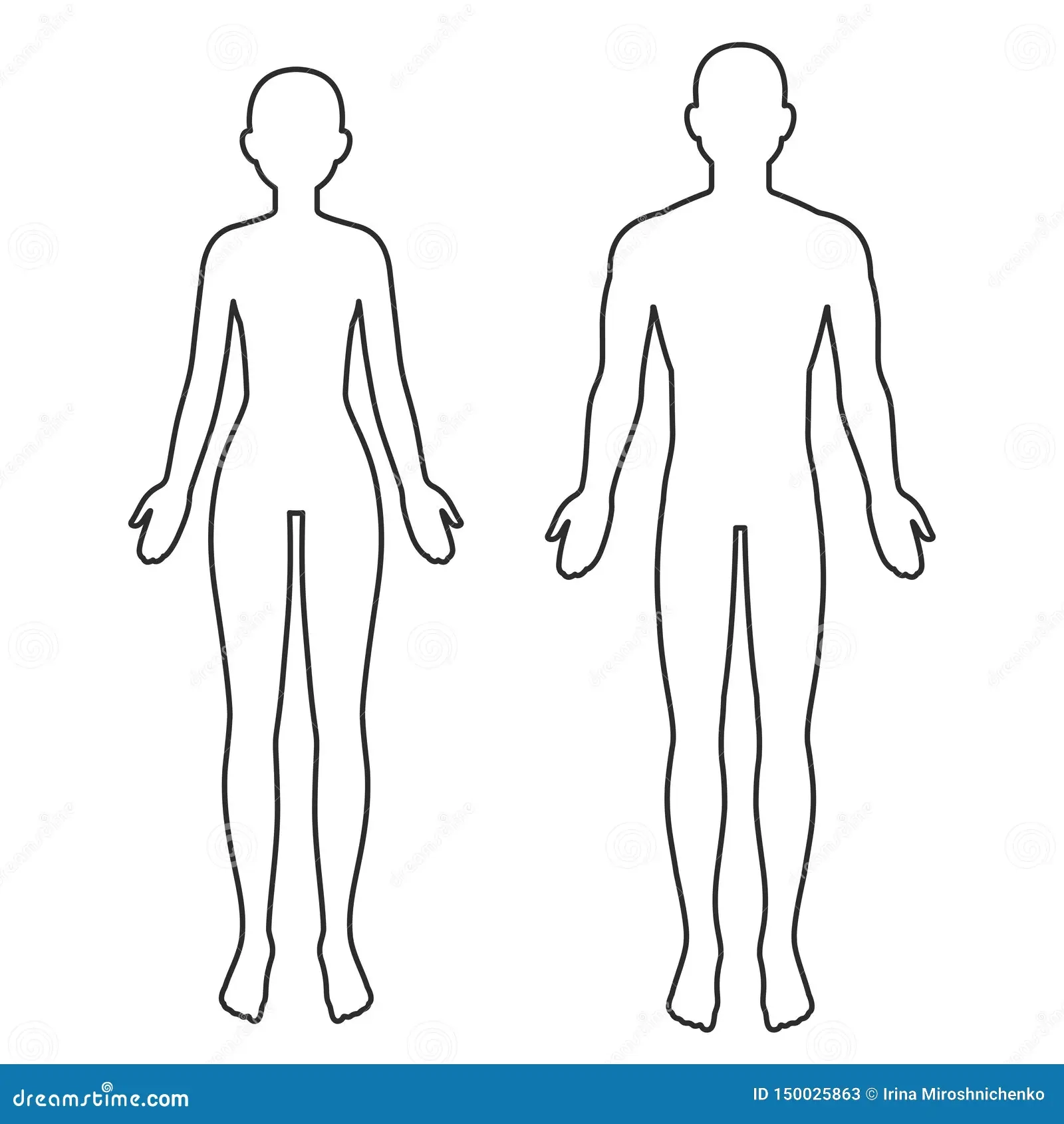 Printable Blank Body Diagram