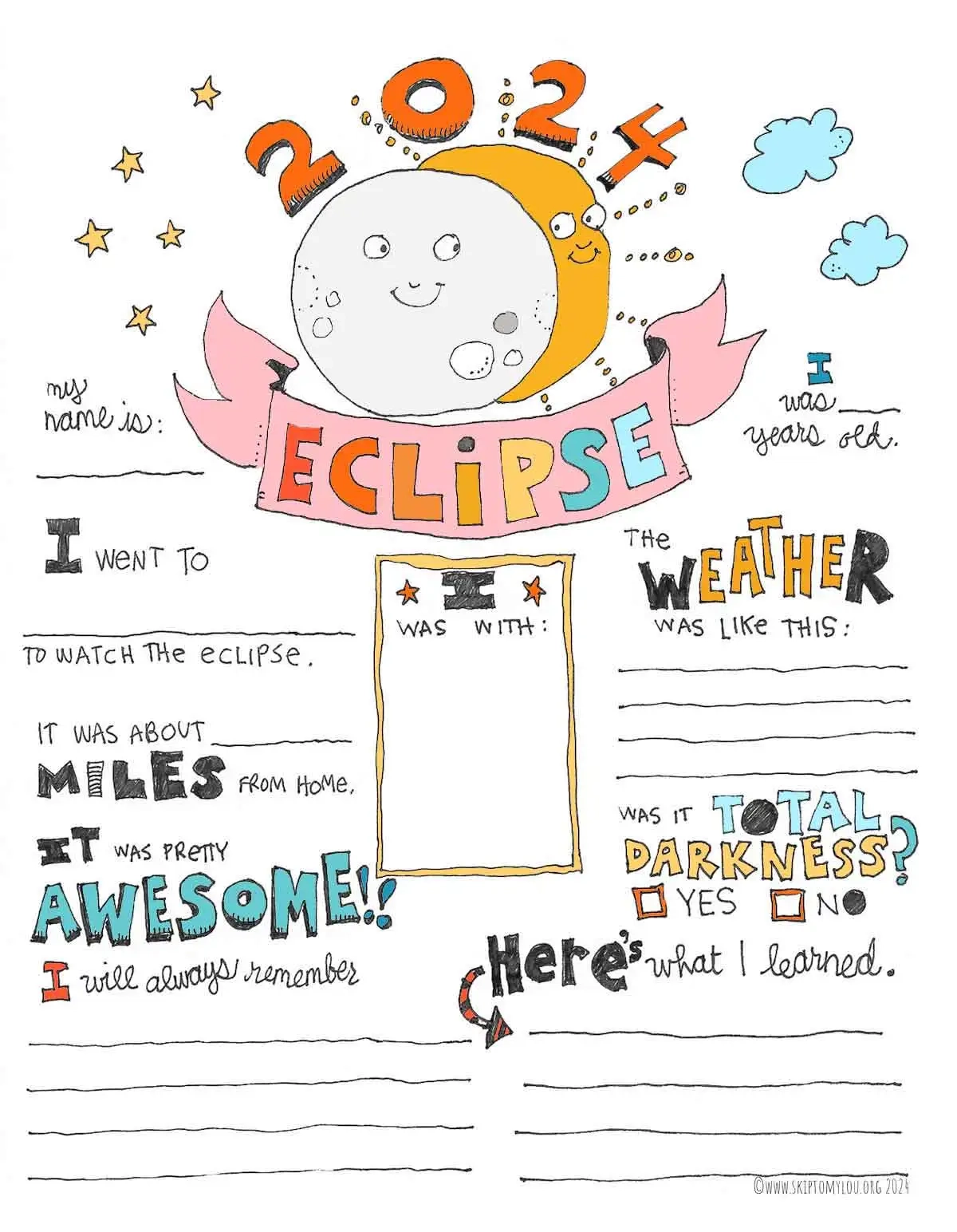Solar Eclipse Activities amp Printables For Kids Kids Activities Blog