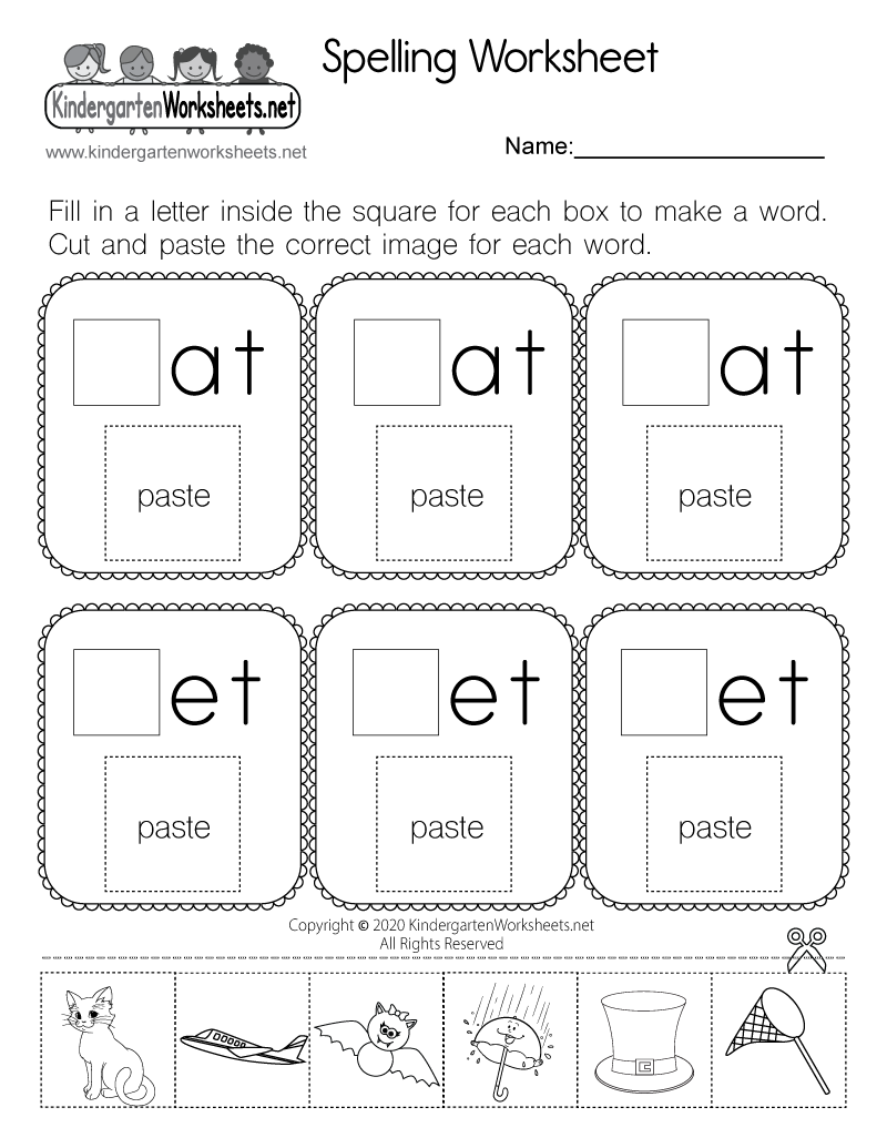 Spelling Three Letter Words Worksheet Free Printable Digital amp PDF