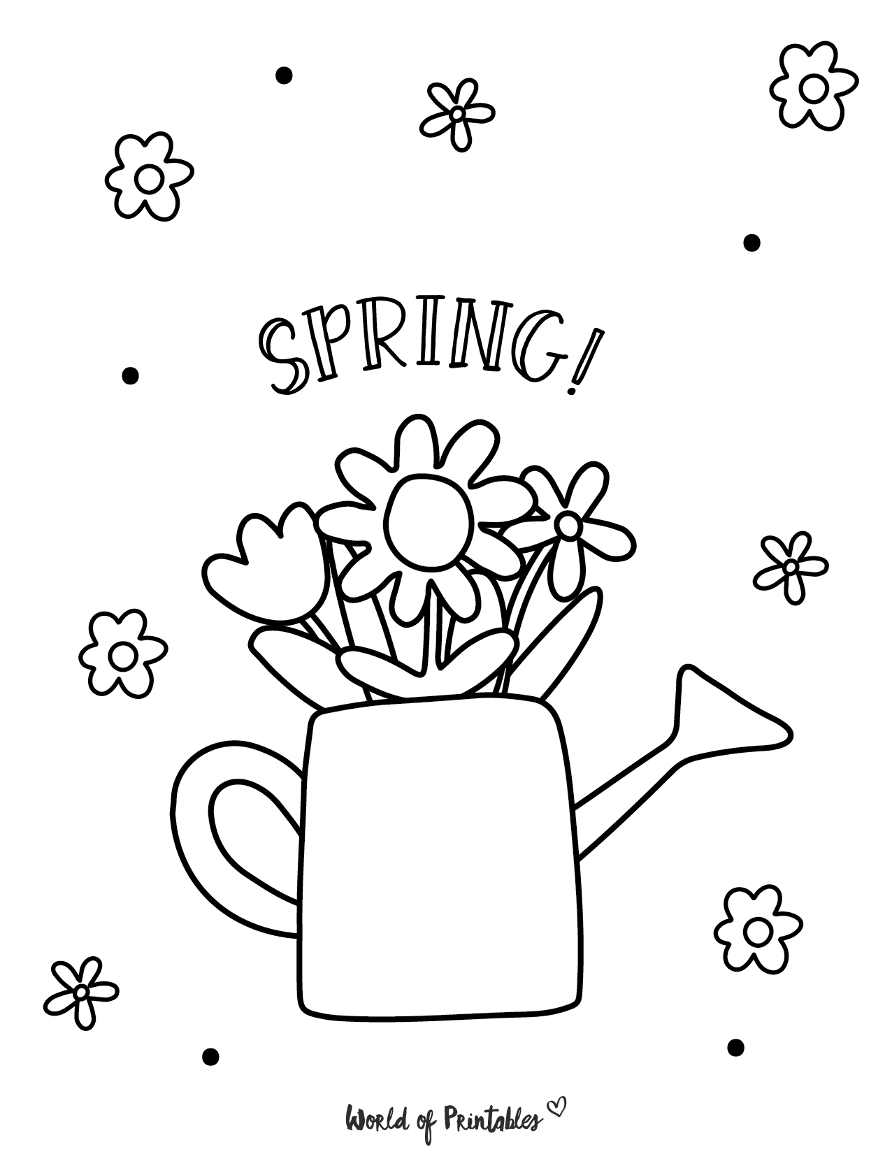 Spring Printables For You Domestically Speaking Worksheets Library