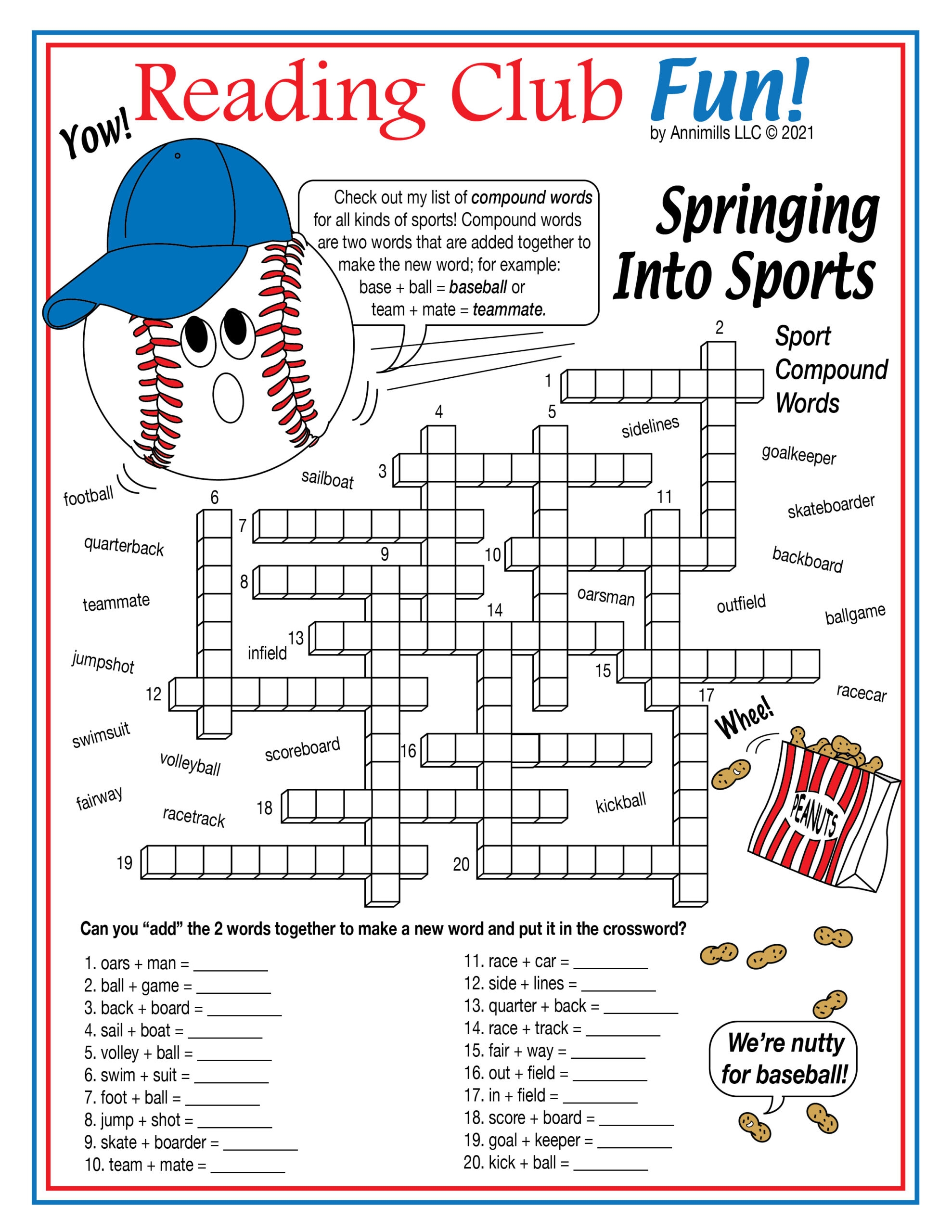 Free Printable Crossword Puzzles For Teachers