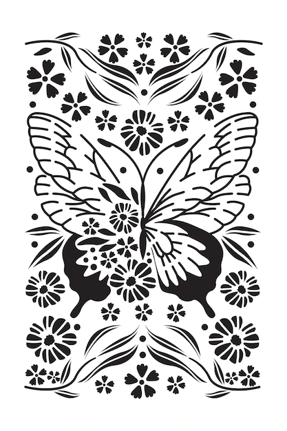 Stencil Cut Out Design