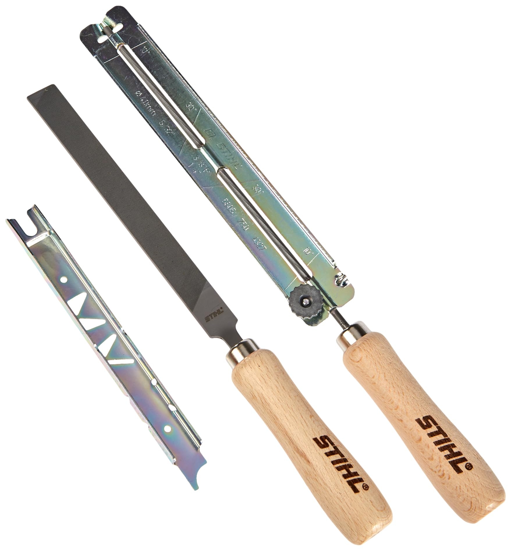 Stihl 5605 007 1027 Mehrteiliges Sch rfset F r S gekette 1 4 Und 3 8 P Ketten In Robuster Tasche Mit G rtelschlaufe Amazon de Baumarkt