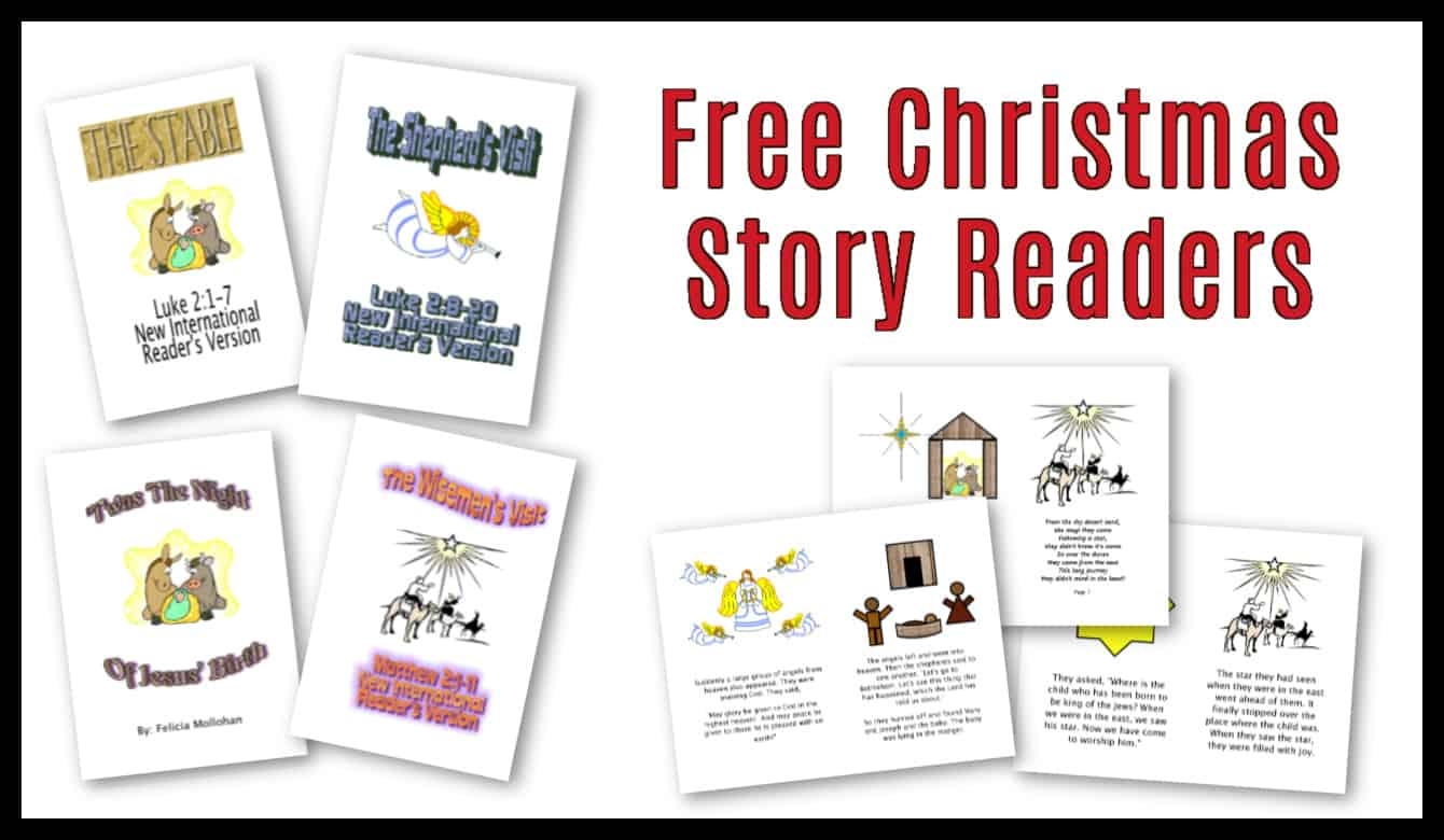 Story Of Christmas Printable PDF Storybook About Jesus Birth 