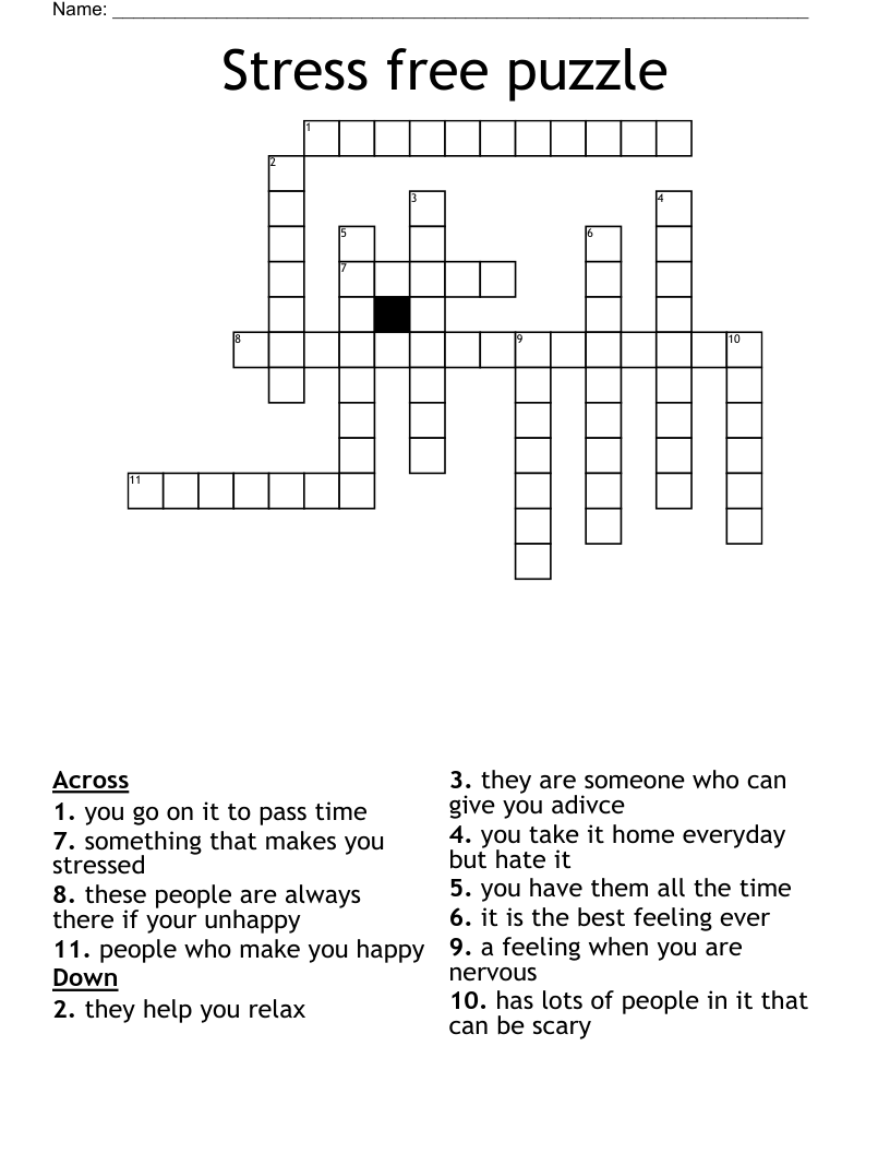 Best Free Printable Crossword Puzzles
