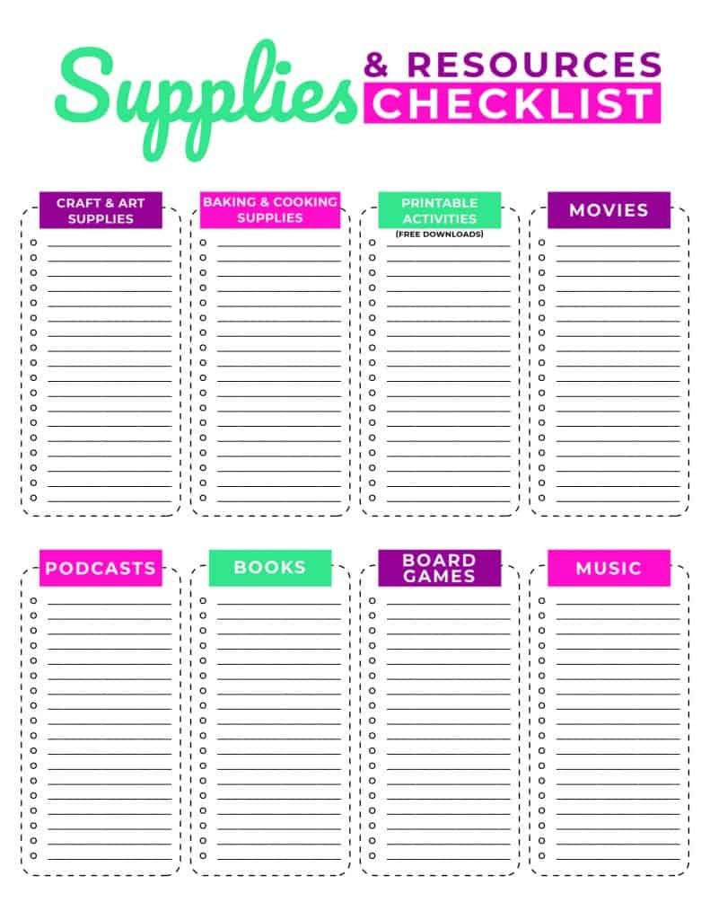 Summer Camp Free Printable Worksheets