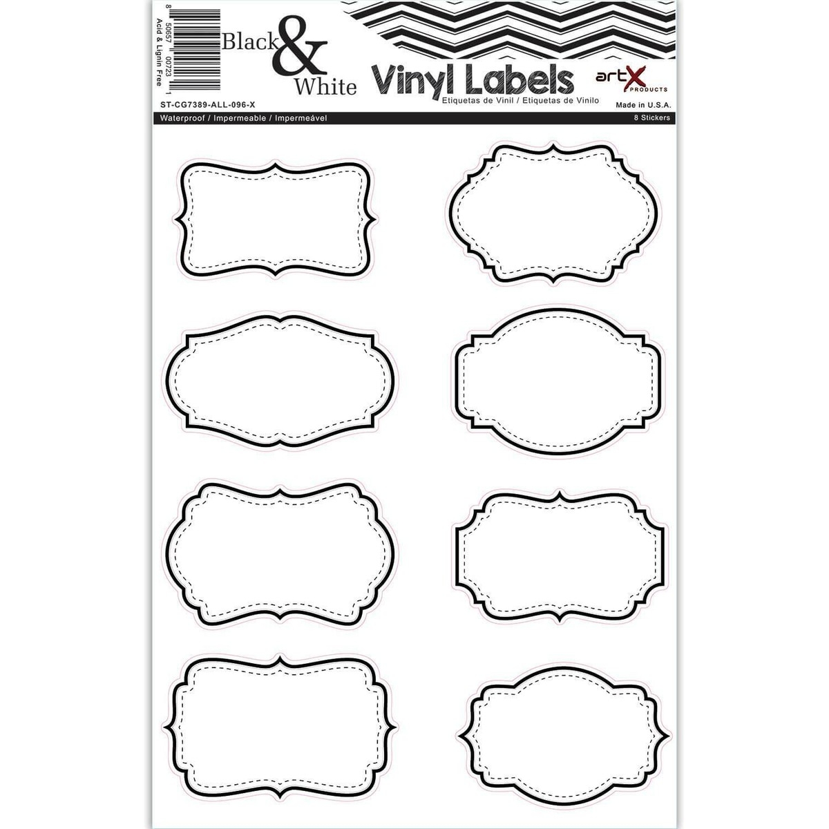 Printable Label Stickers Design