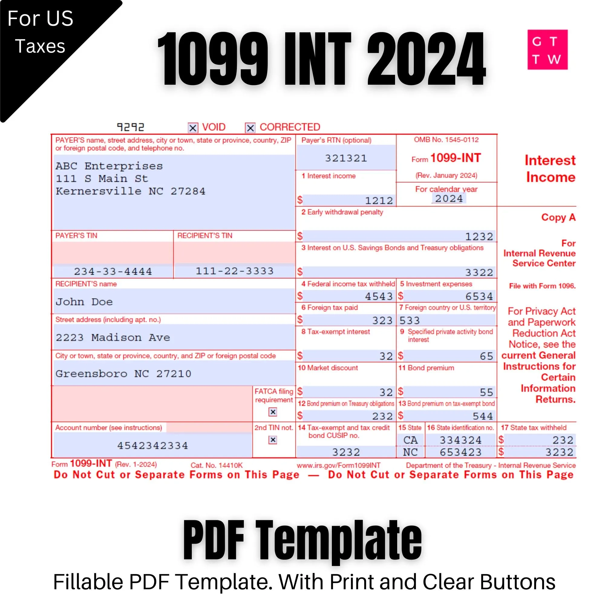 Tax Forms 1099 Etsy Australia