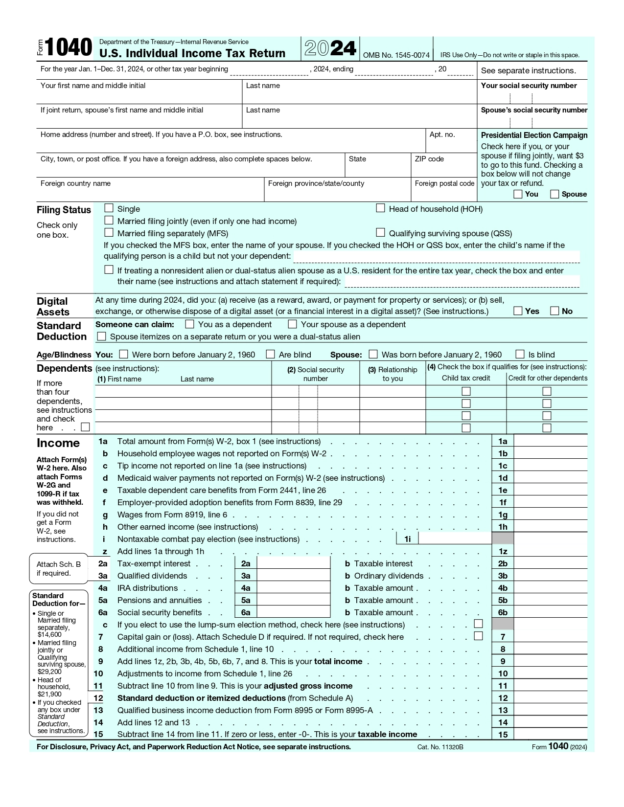 Tax Forms Fill Out Your Forms And Download