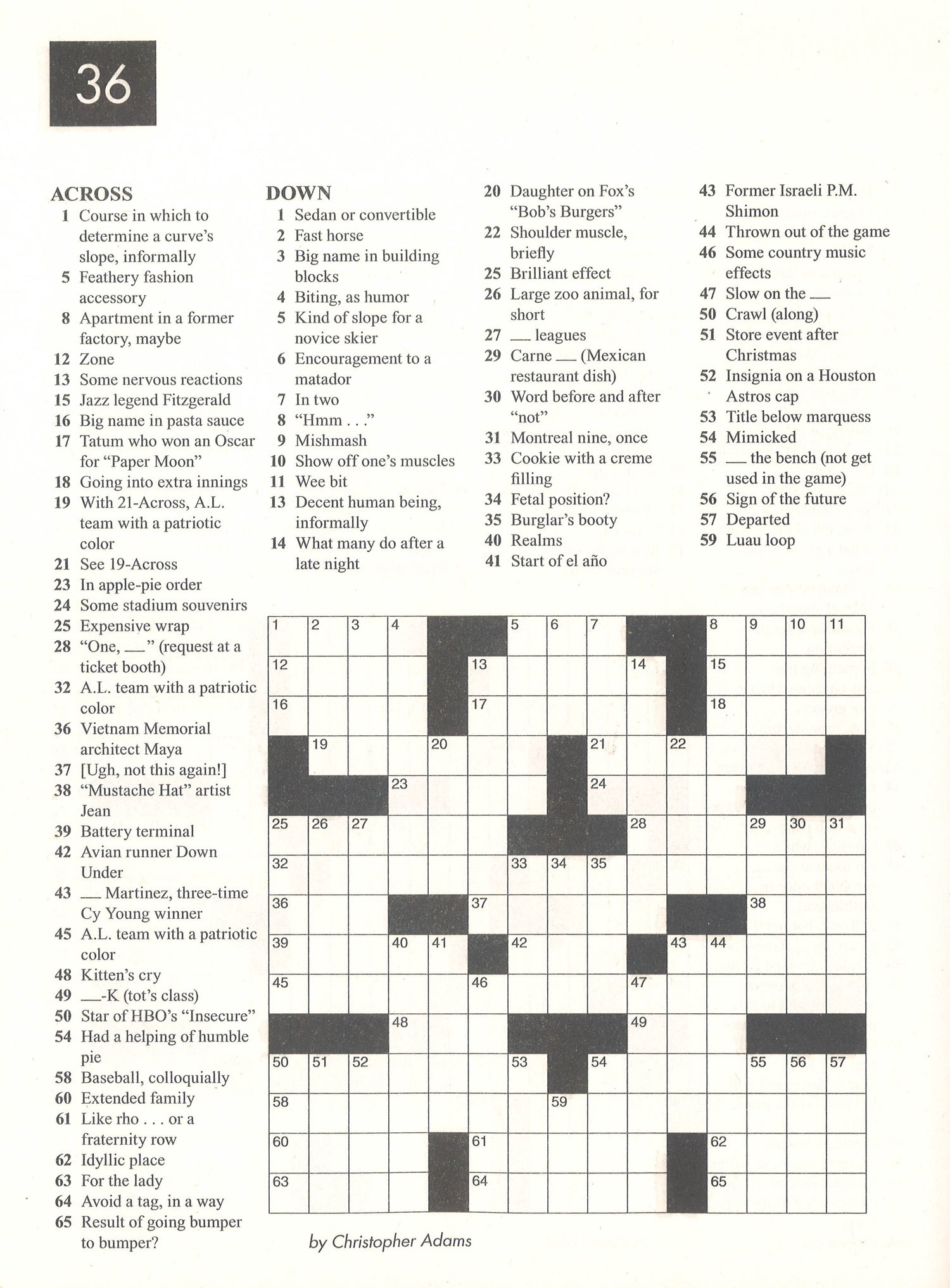 Nytimes Printable Crossword Puzzles
