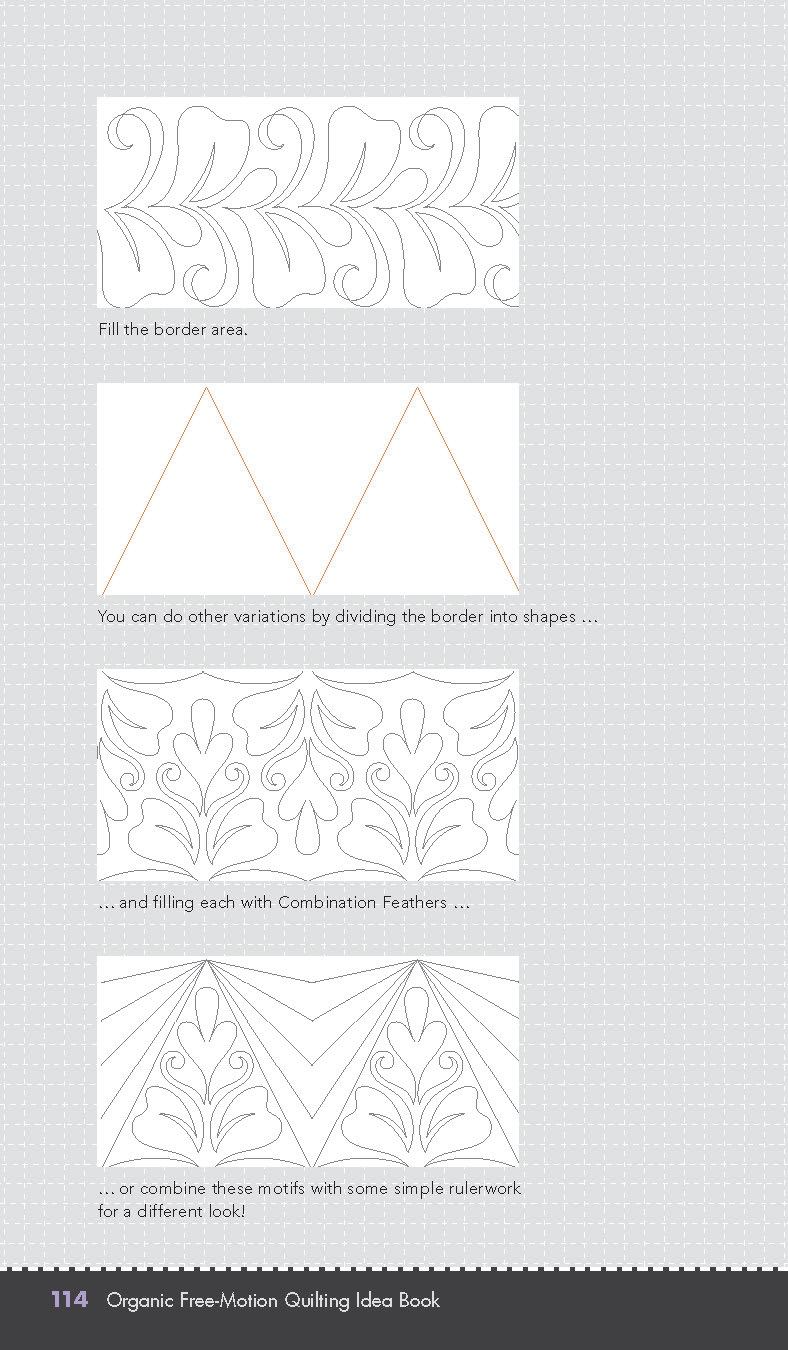 The Organic Free Motion Quilting Idea Book Amanda s Blog