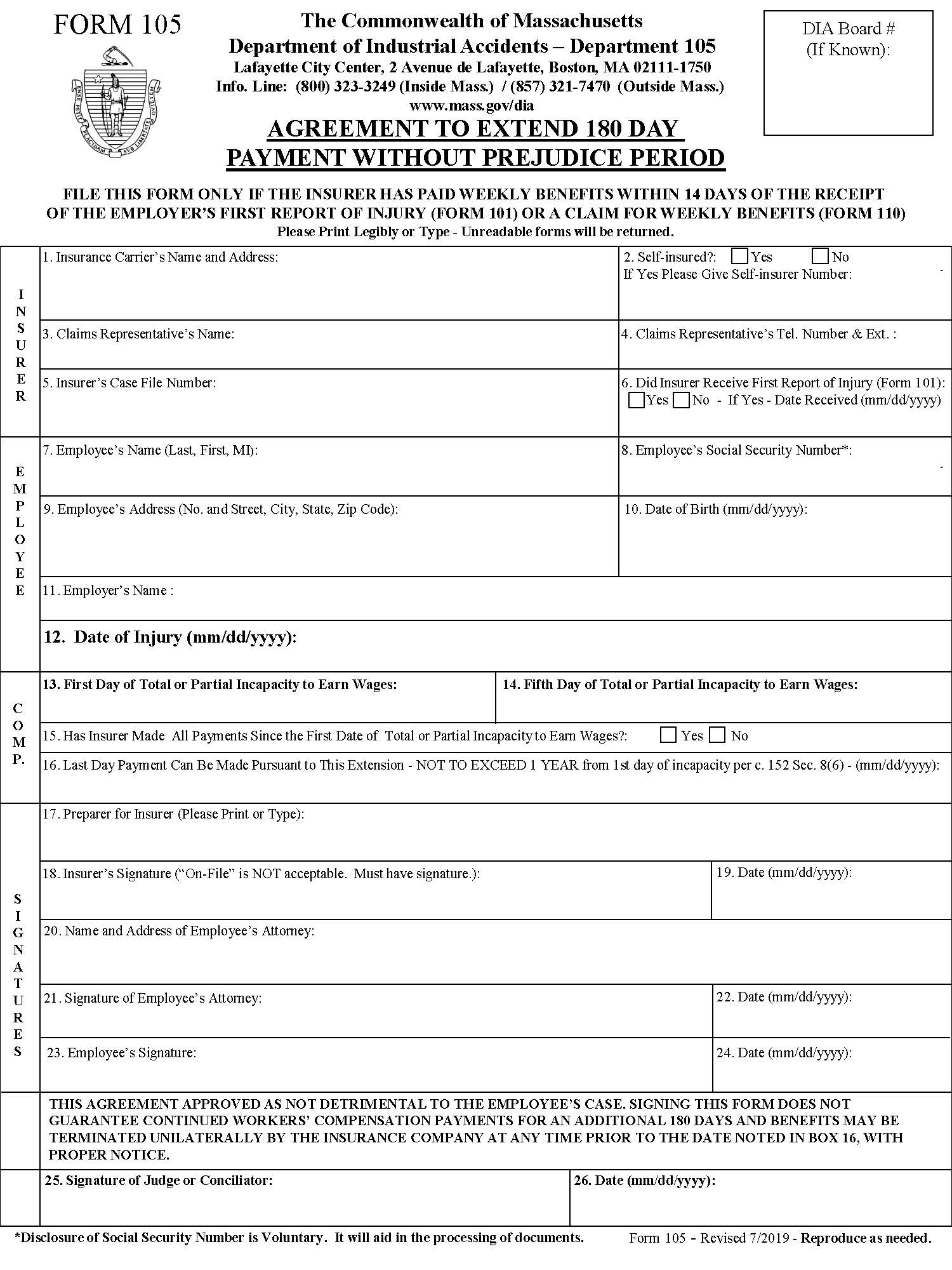 The Pay Without Prejudice Extension To Sign Or Not To Sign The 
