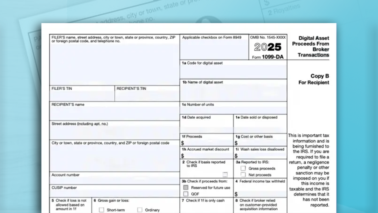 The Race Is On IRS Finalizes Form 1099 DA Ledgible